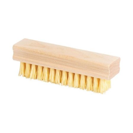 DQB DQB 1825082 4.75 in. Wood Scrub Brush; Beige 1825082